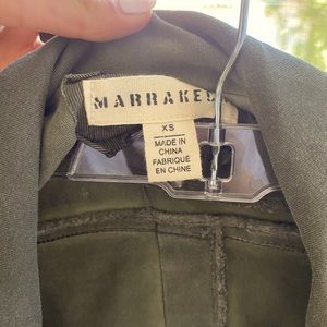 Green utility jacket